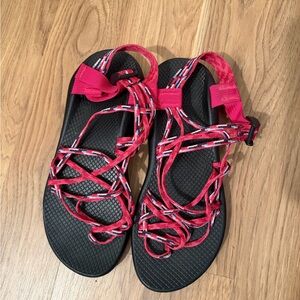 Pink Chaco Sandals
